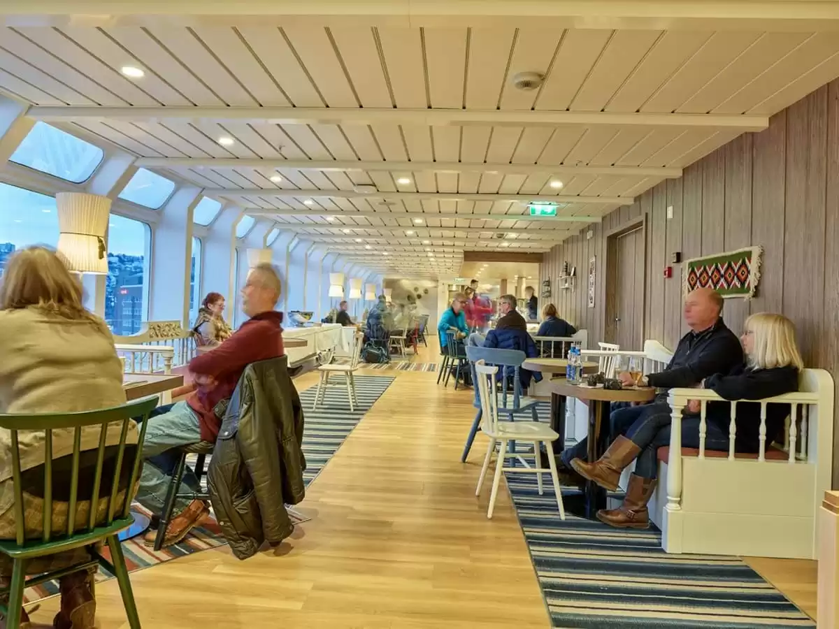 el MS Kong Harald :  cabine 0