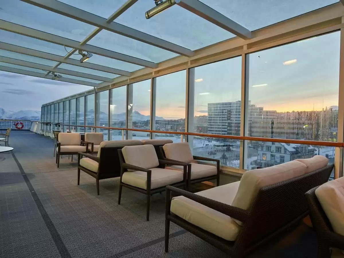 el MS Kong Harald :  cabine 7