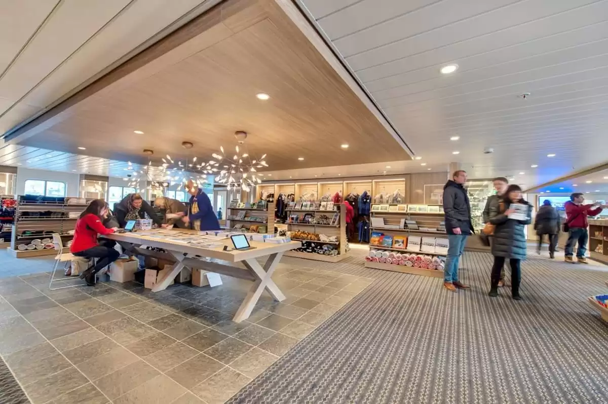 el MS Kong Harald :  cabine 10