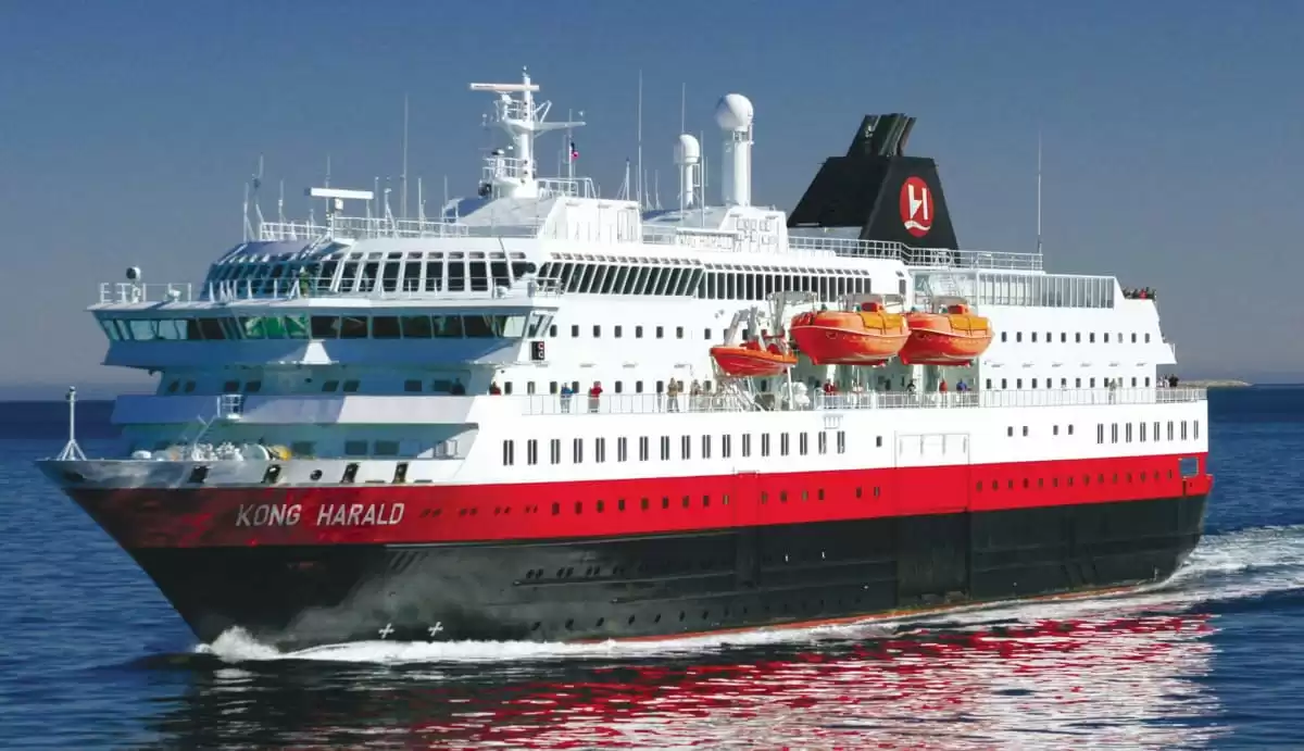 el MS Kong Harald :  cabine 1