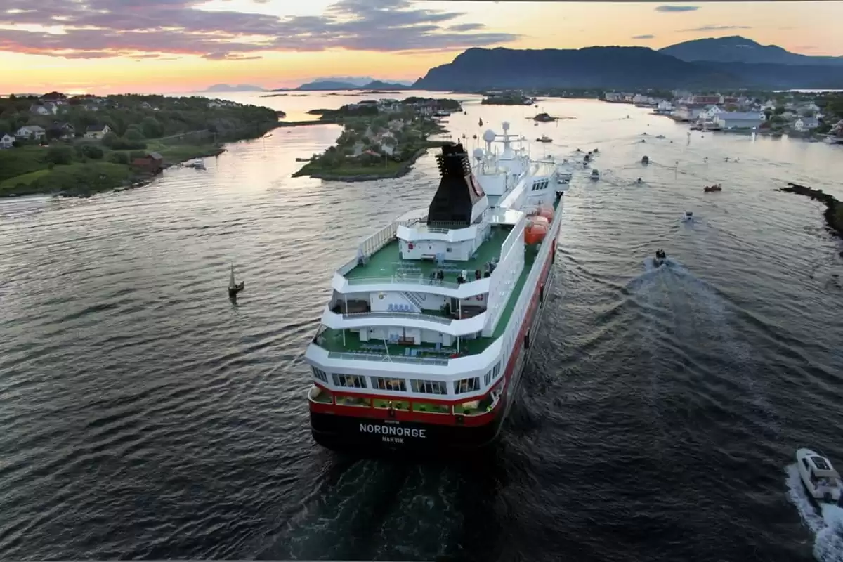 el MS Nordnorge :  cabine 1