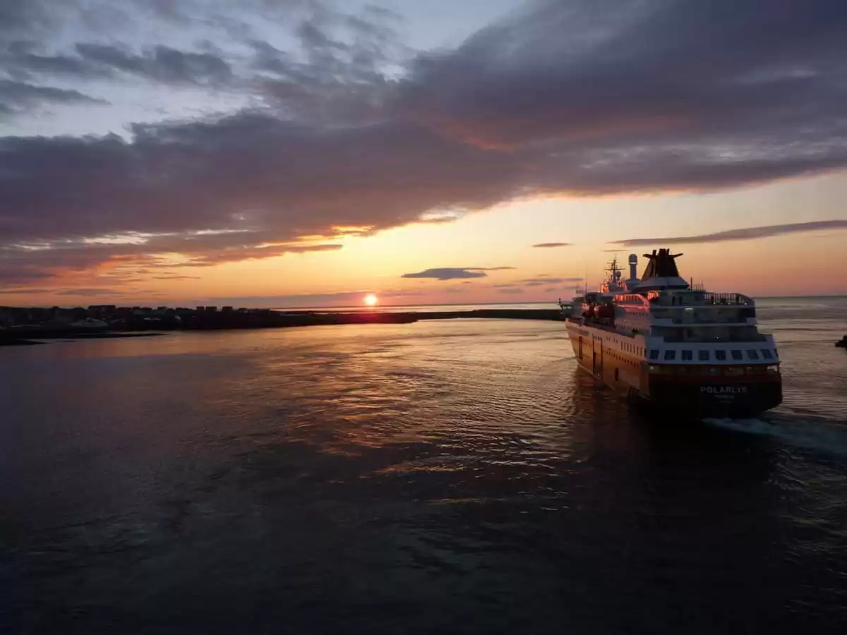 el MS Polarlys :  cabine 1