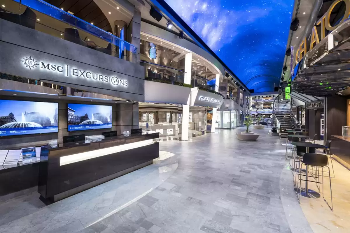 el MSC Bellissima :  cabine 3