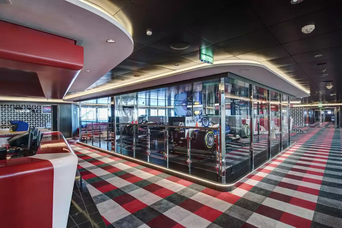 el MSC Meraviglia :  cabine 54