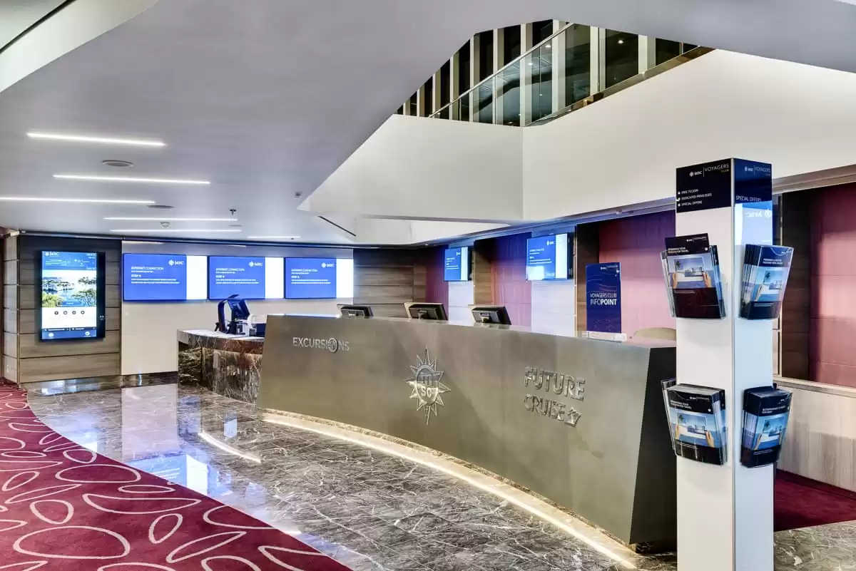 el MSC Meraviglia :  cabine 33