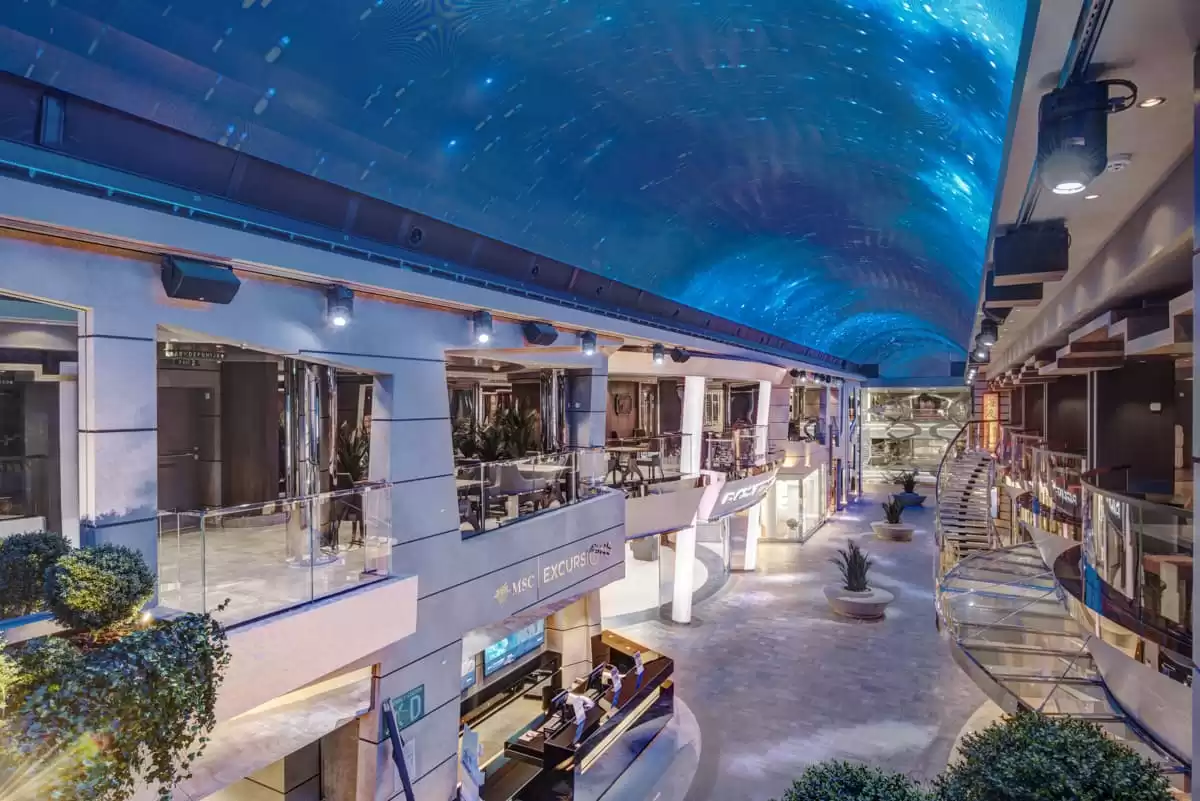 el MSC Meraviglia :  cabine 25