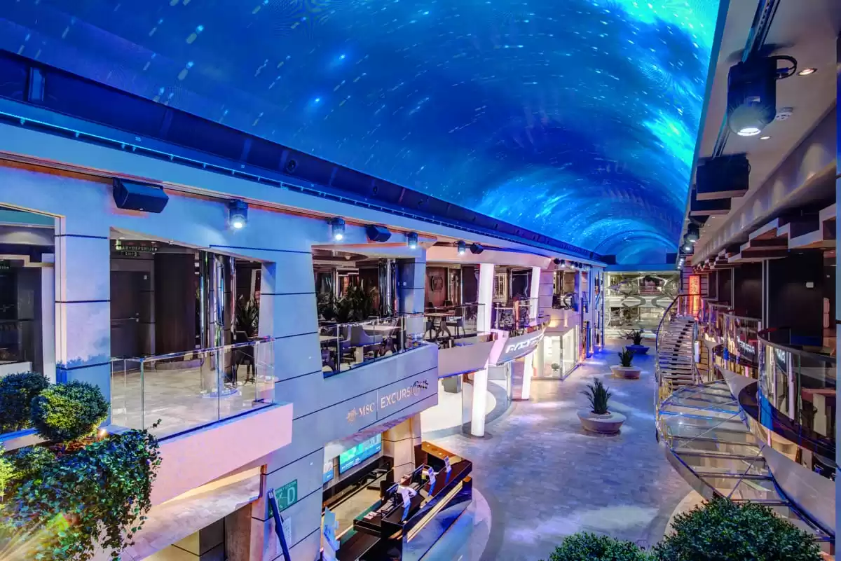 el MSC Meraviglia :  cabine 89