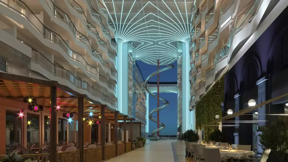 el MSC World Europa :  cabine 1