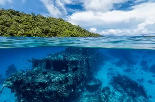 En Chuuk Lagoon