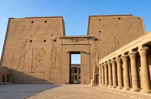 El templo de Horus en Edfu