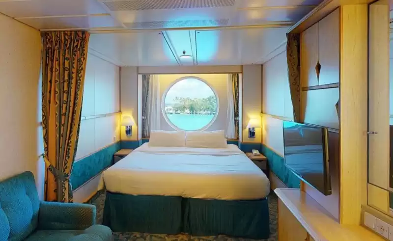 Cabina con vista al mar