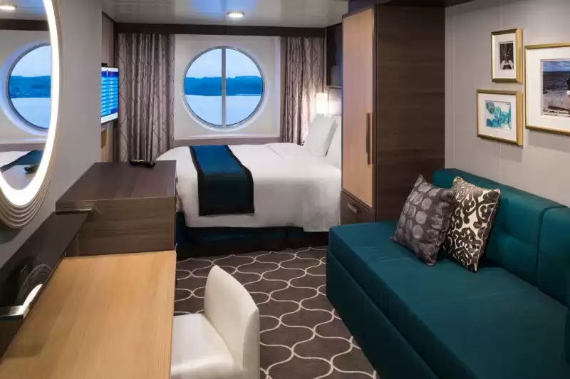 Cabina con vista al mar
